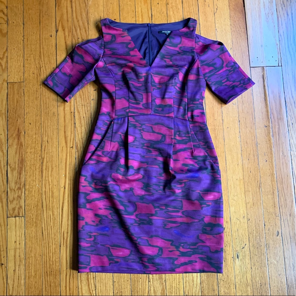 Nanette Lepore Cold Shoulder Dress